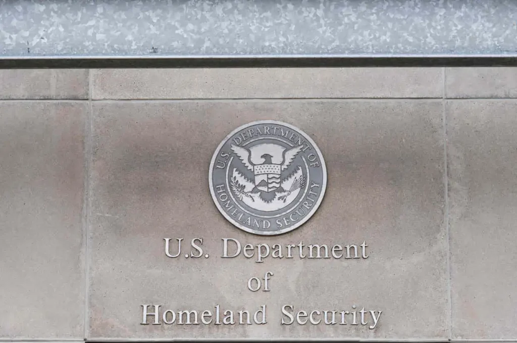 U.S. Department of Homeland Security and federal protection